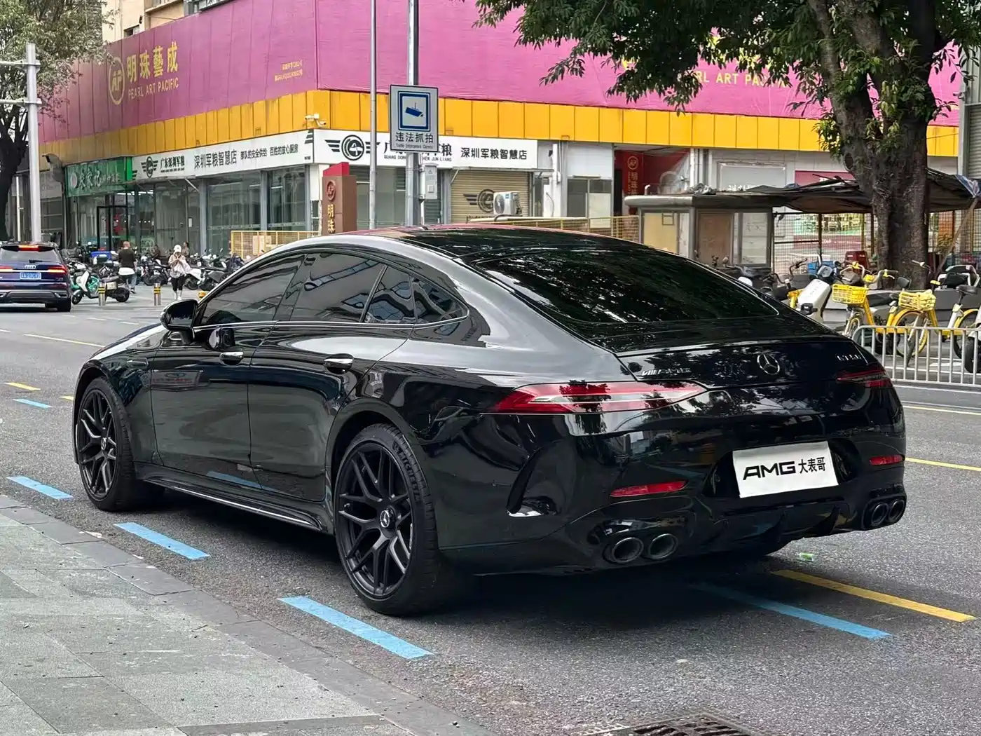 Mercedes-Benz AMG GT 2025 AMG GT 50 4-Door Coupe China Special Edition фото 15