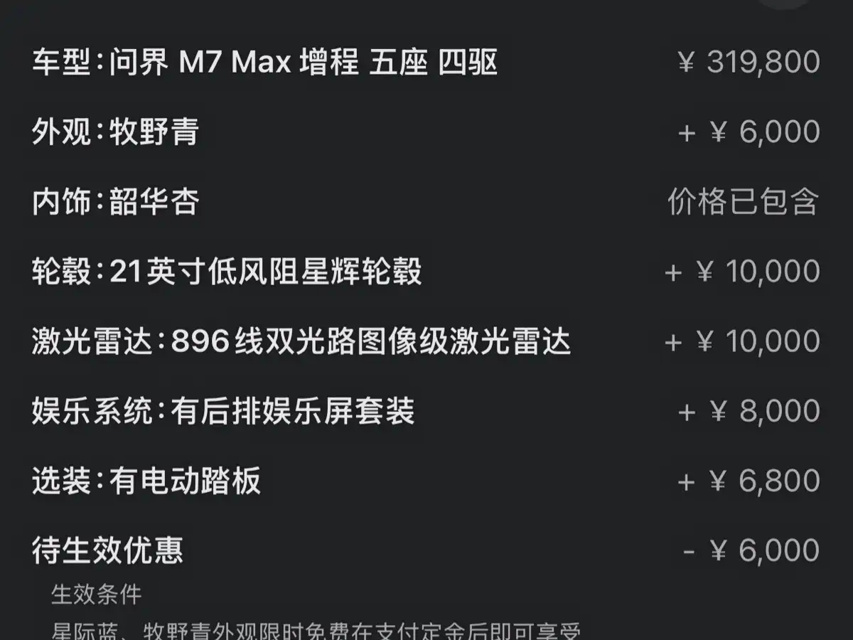 AITO Wenjie AITO M7 2026