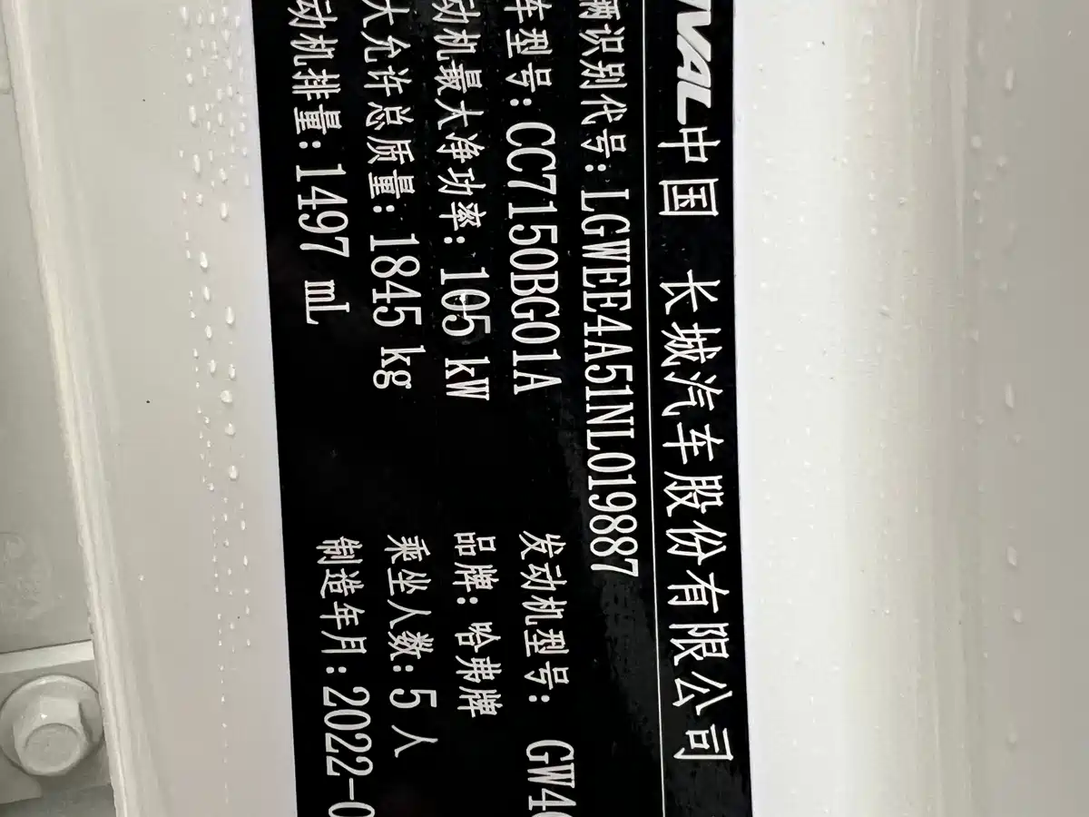Haval Chitu 2023 2022 Power Edition 1.5T Purple Copper Rabbit