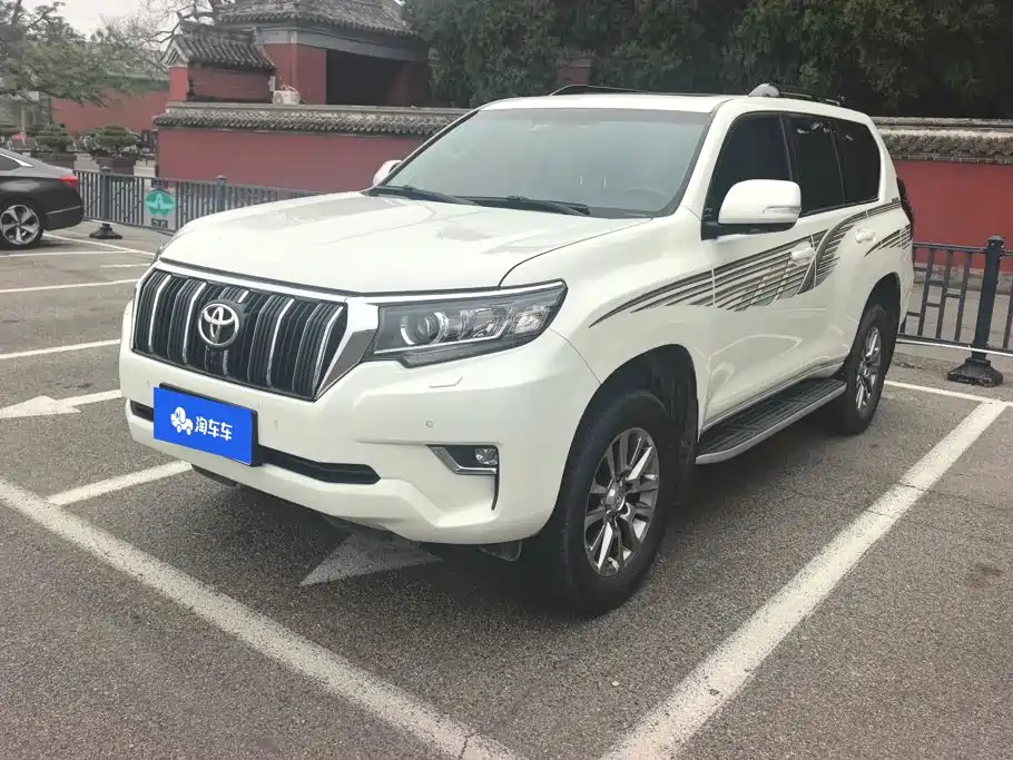 Toyota Prado 2018 2018 3.5L Automatic TX-L Rear-mounted Spare Tire