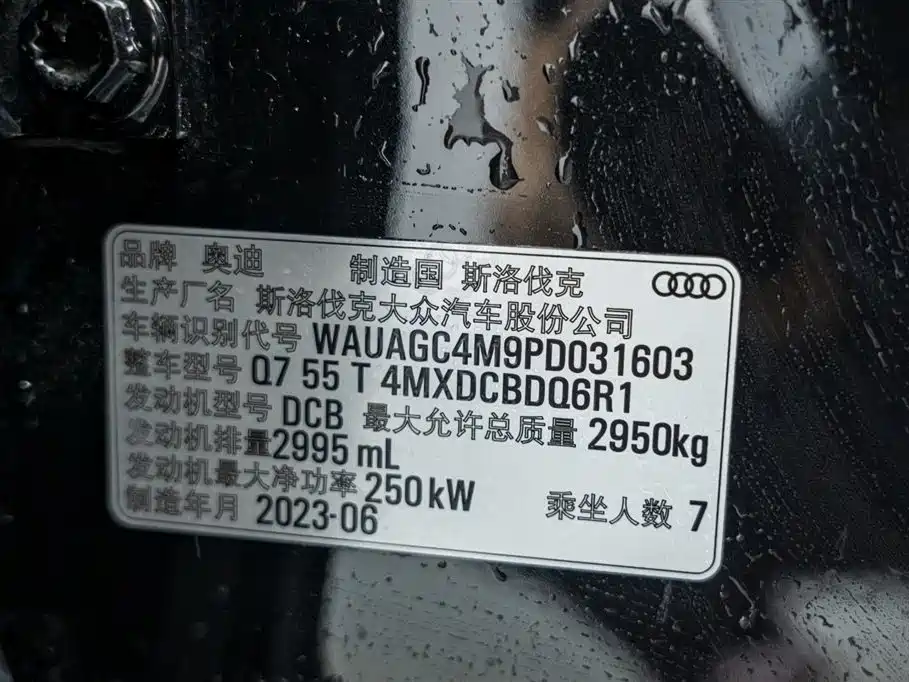 Audi Q7 2023 55 TFSI quattro S line Sport фото 27