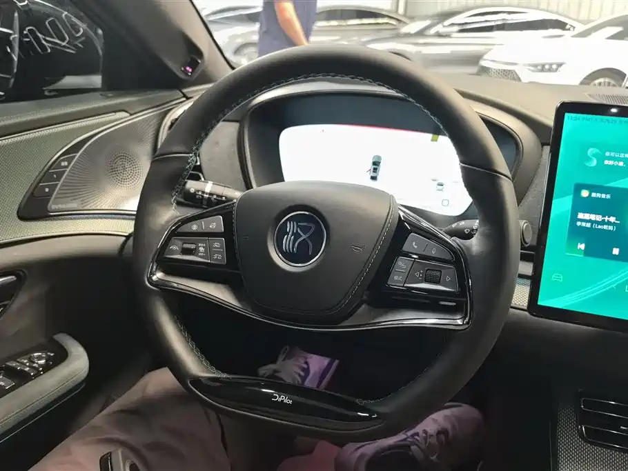 BYD Han 2022 EV 610KM AWD Qianshan Green Limited Edition фото 15