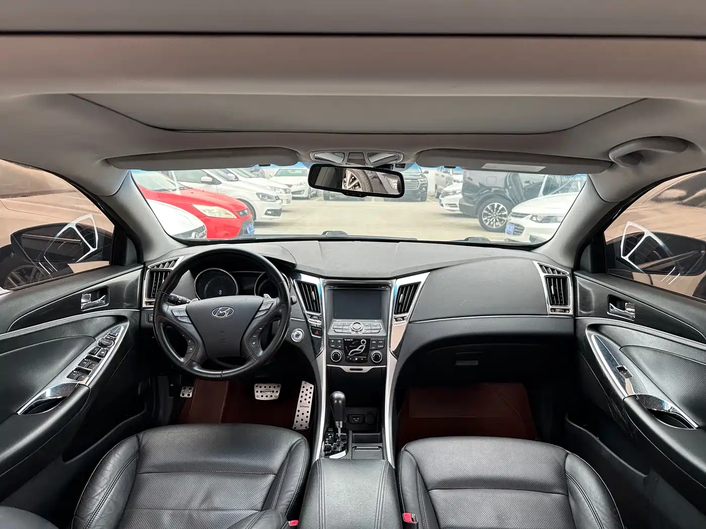 Hyundai Sonata 2014 2.4L Automatic Top Edition China IV фото 9
