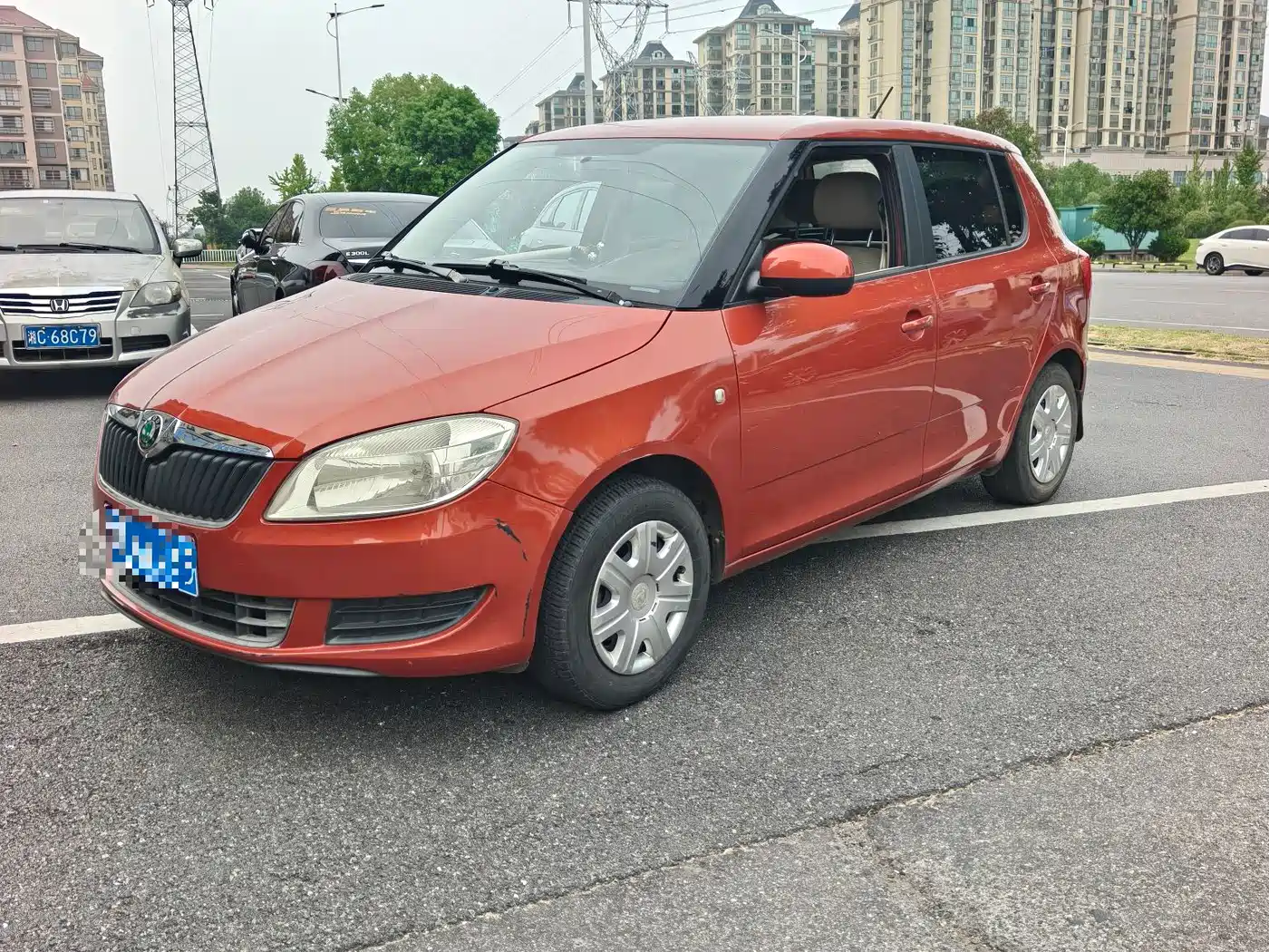 Škoda Fabia 2012 — пригон из Китая