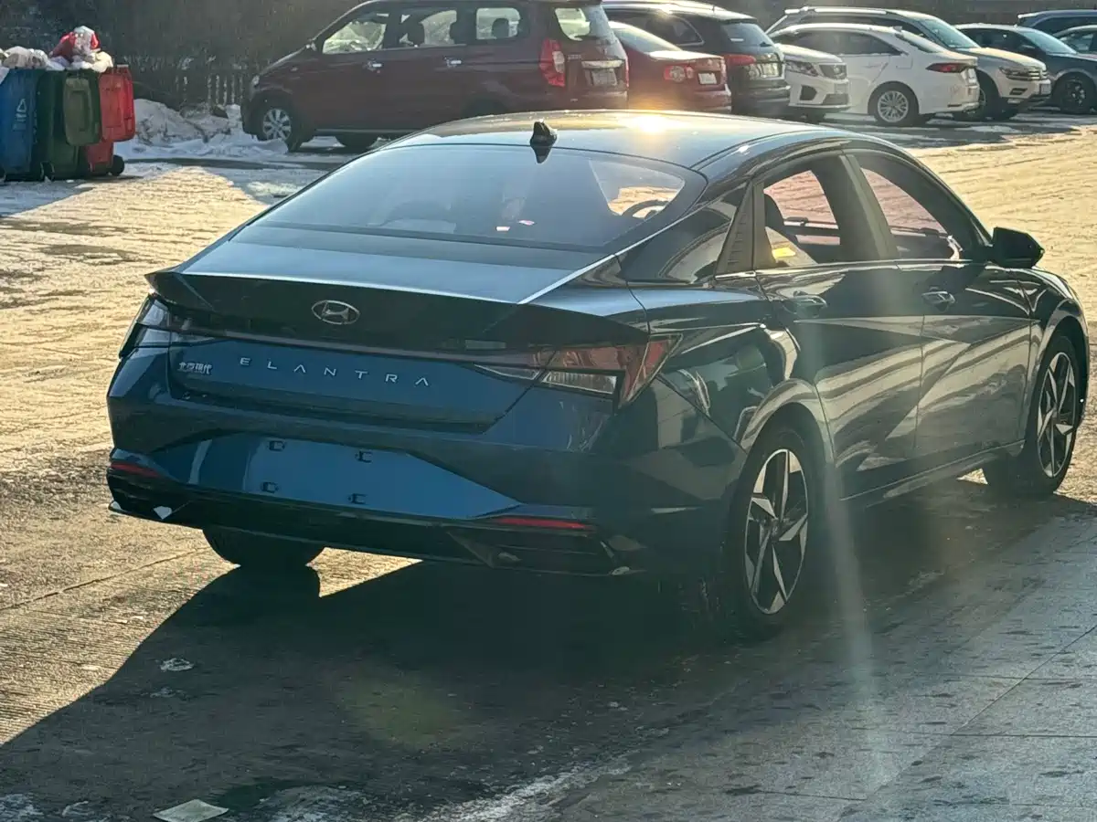 Hyundai Elantra 2022 1.5L CVT LUX Black Knight Limited Edition фото 6