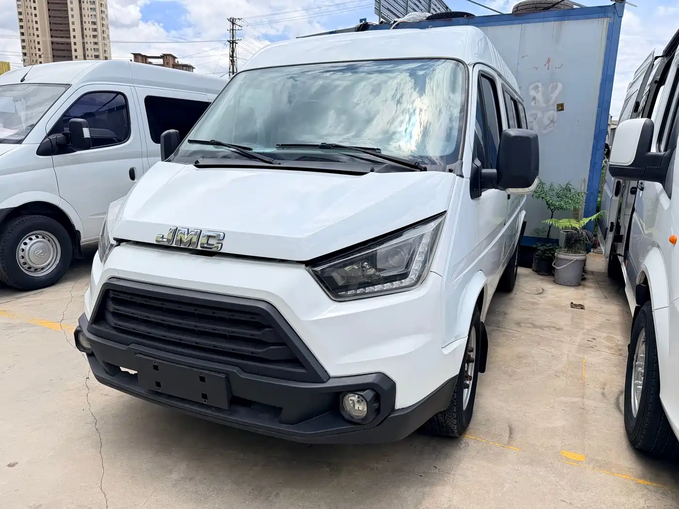Jiangling Tesun 2020 2019 2.8T Commercial Short Wheelbase Medium Roof 6-Seater China VI JX493