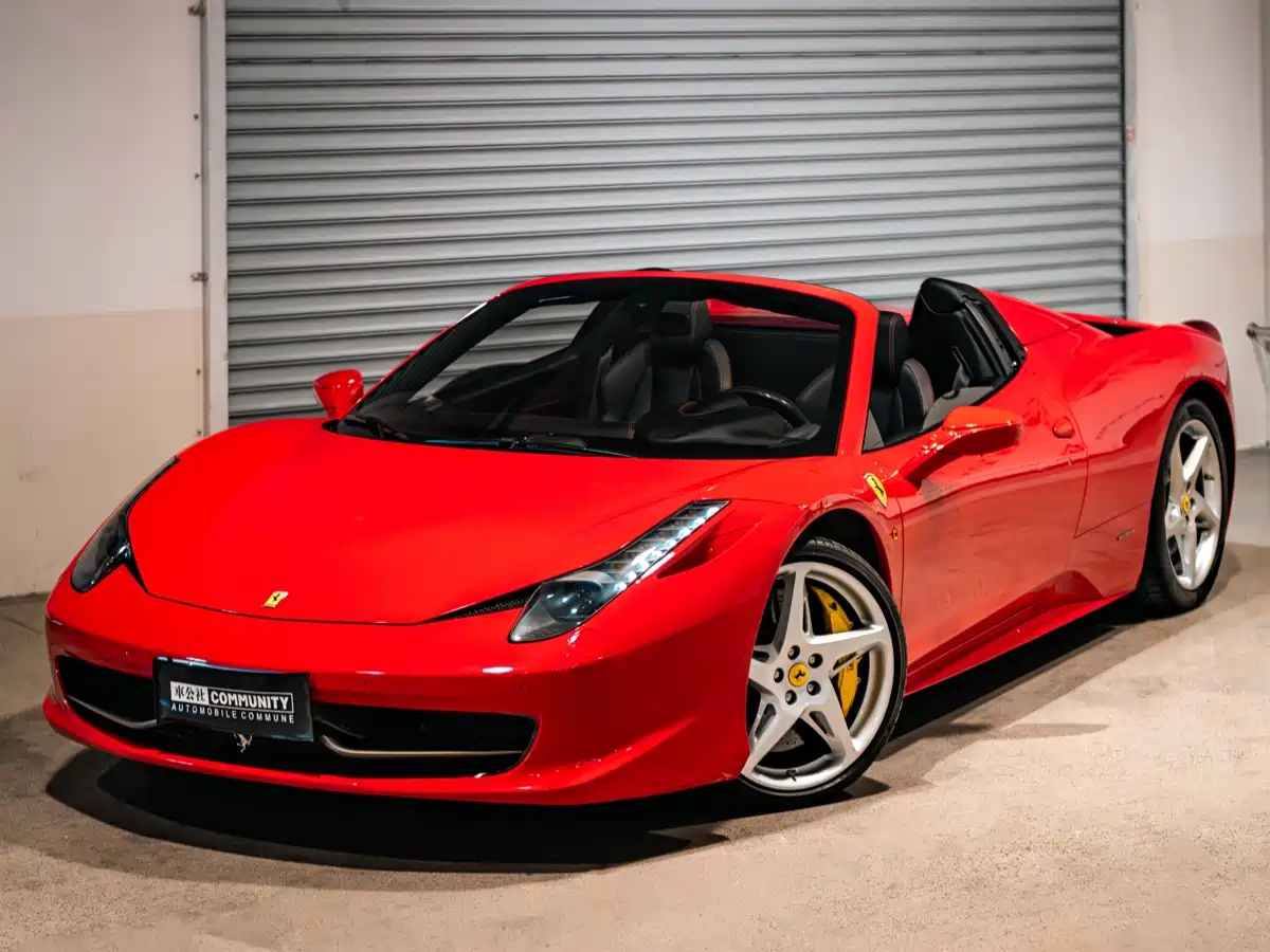 Ferrari 458 2017 2013 4.5L Spider