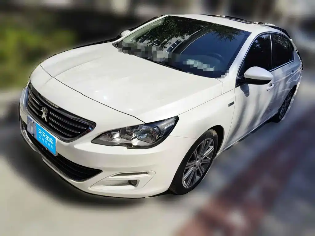 Peugeot 408 2015 — пригон из Китая