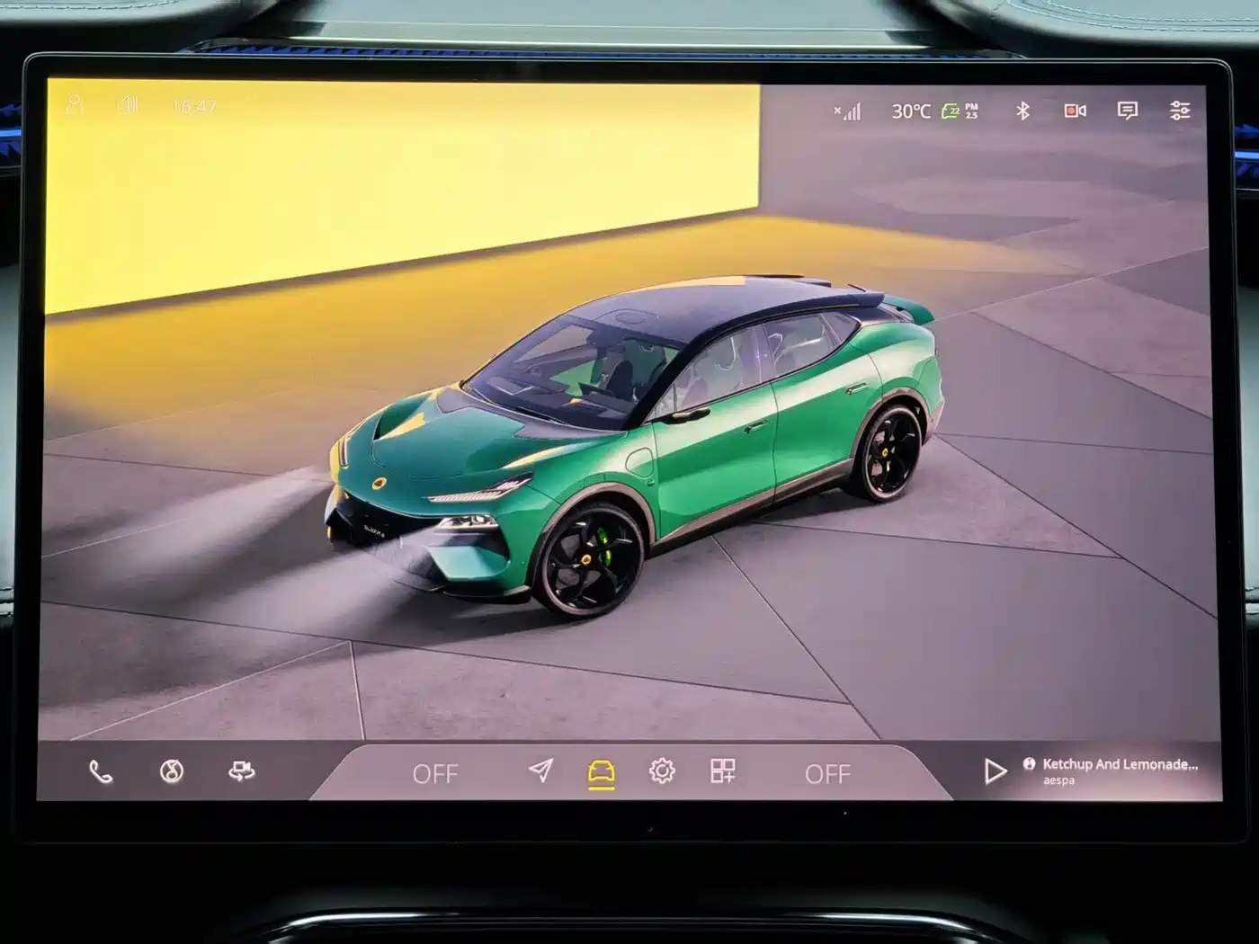 LOTUS SPORTS CAR ELETRE