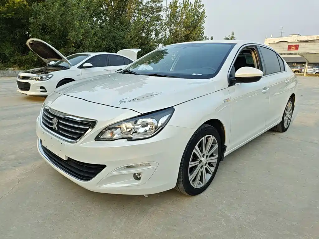 Peugeot 408 2016 — пригон из Китая