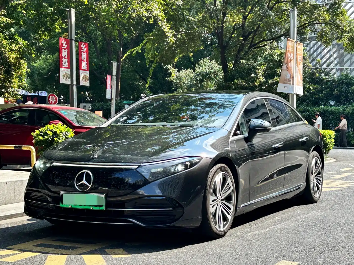Mercedes-Benz EQS 2022 — пригон из Китая