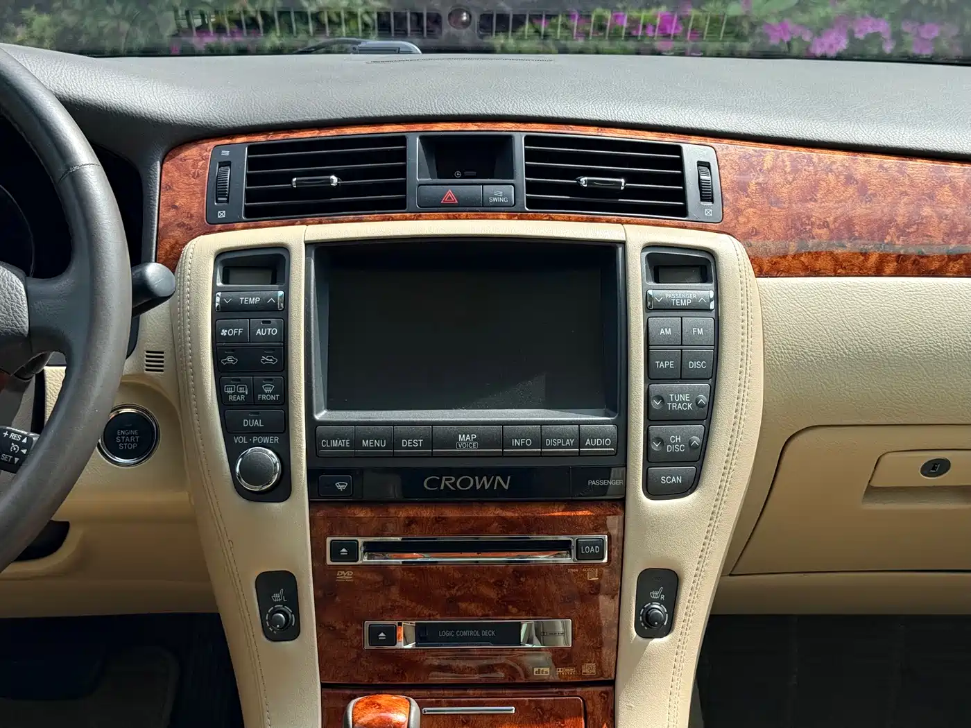 Toyota Crown 2007 3.0L Royal Saloon Fashion Navigation фото 20