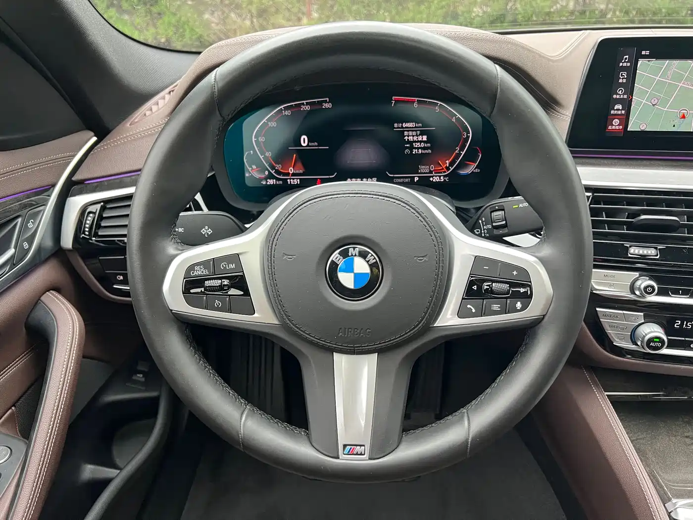 BMW 5 Series 2020 525Li M Sport Package фото 18