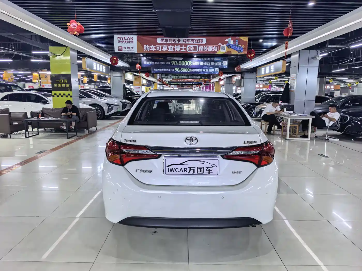 Toyota Levin 2017 Facelift 185T CVT Elite (China V) фото 8