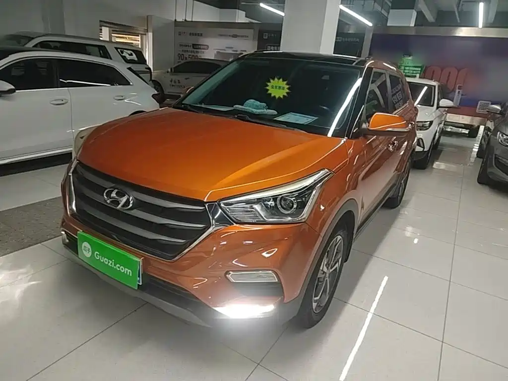 Hyundai Beijing Hyundai ix25 2017 — пригон из Китая