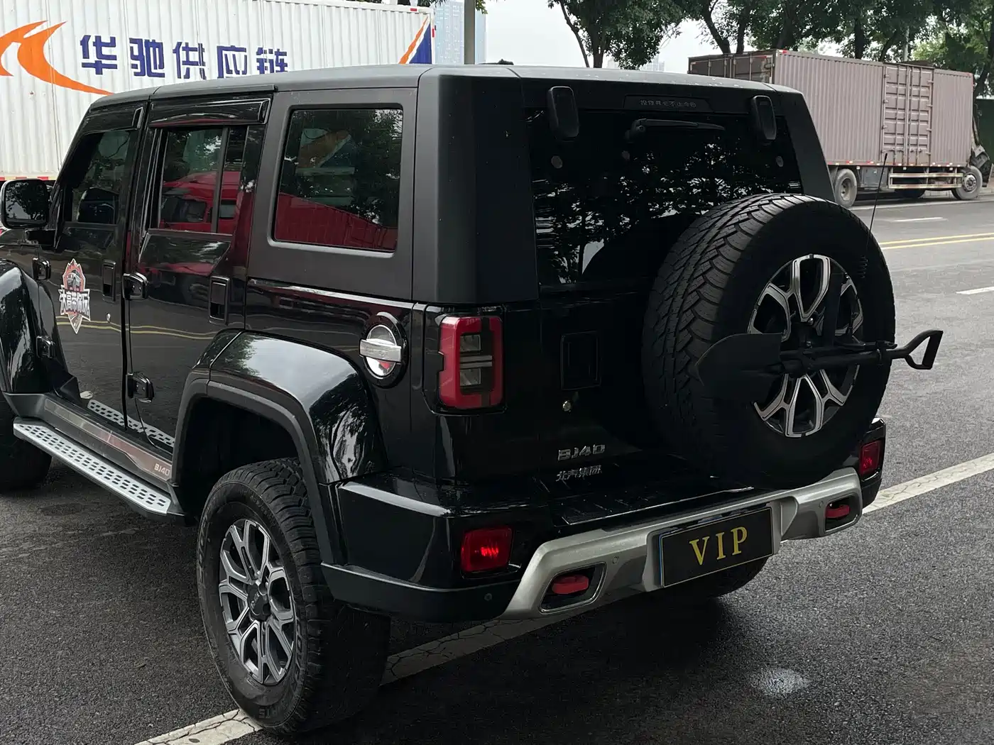 BAIC ORV Beijing Offroad BJ40 2023 2.0T Auto 4WD Urban Hunter Knight Edition фото 10