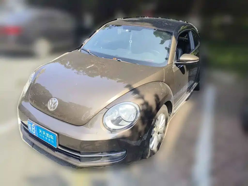 Volkswagen Beetle 2013 — пригон из Китая