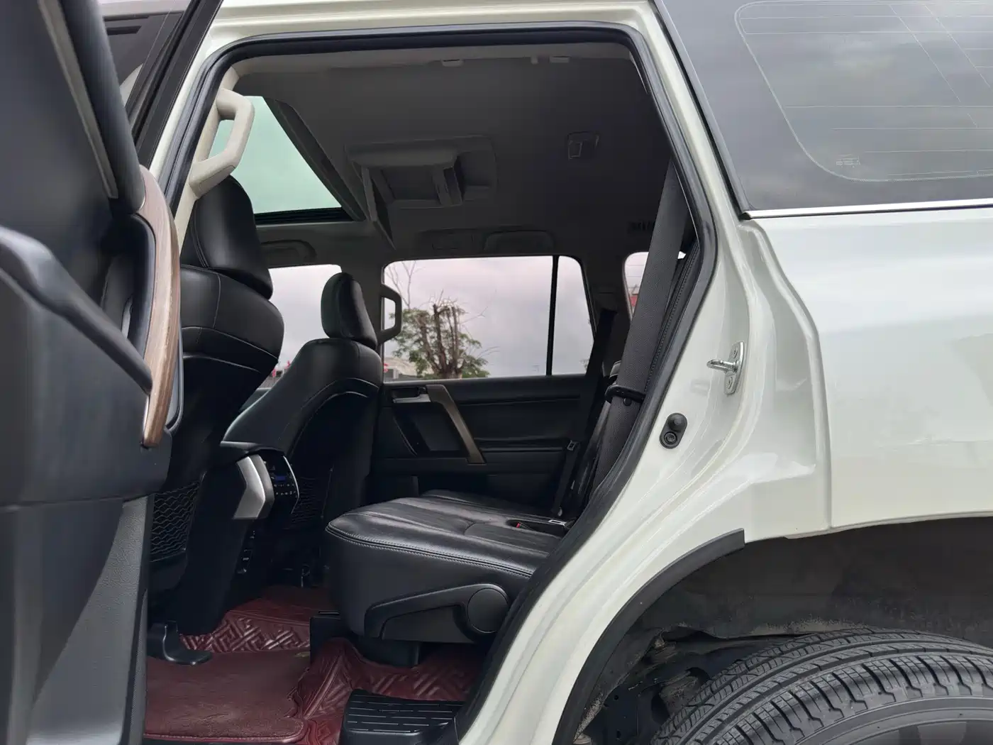 Toyota Prado 2018 3.5L Automatic TX-L NAVI Rear-mounted Spare Tire фото 9