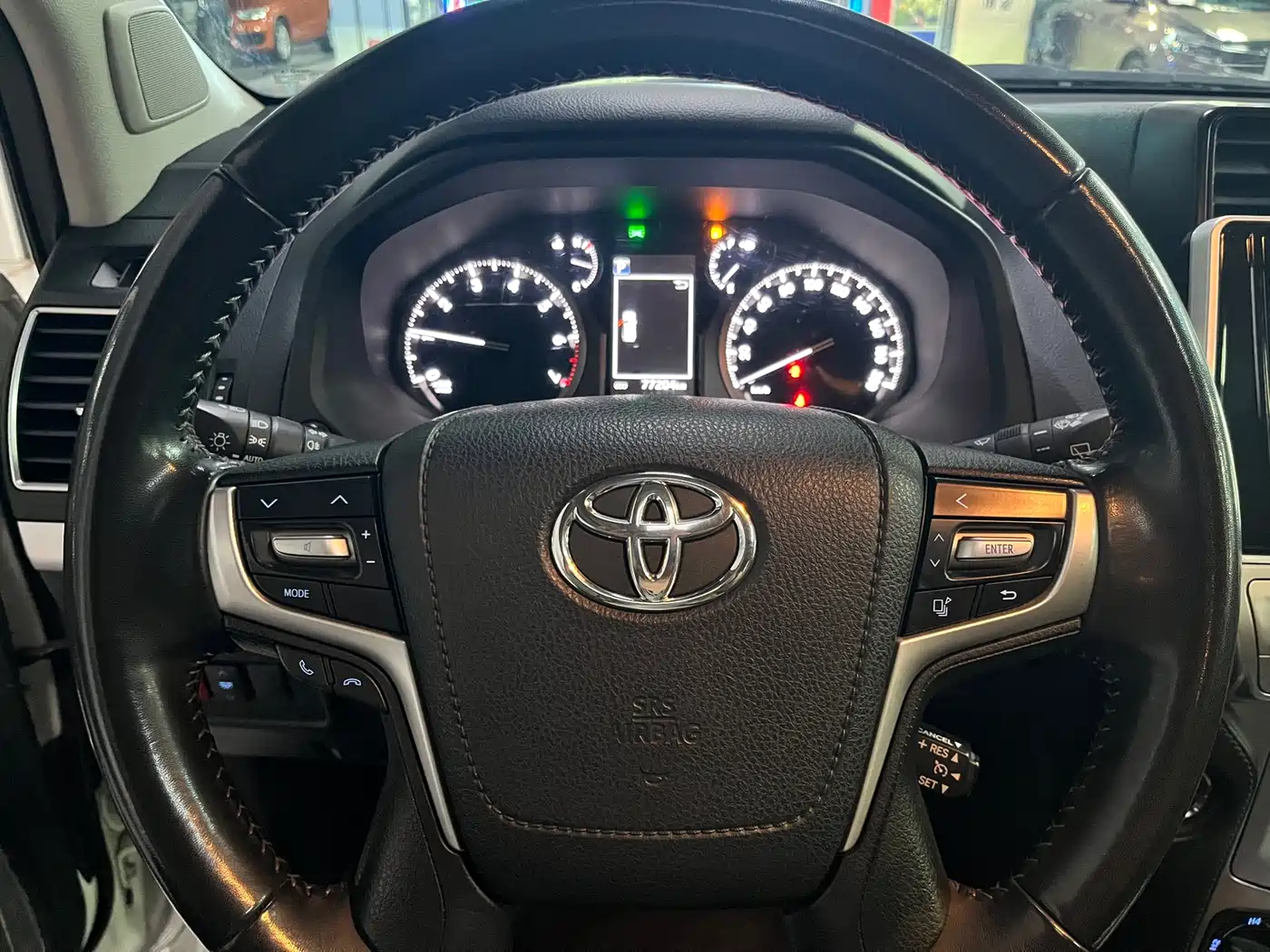 Toyota Prado 2019 3.5L Automatic TX-L Zunxiang Edition with Rear-mounted Spare Tire фото 21