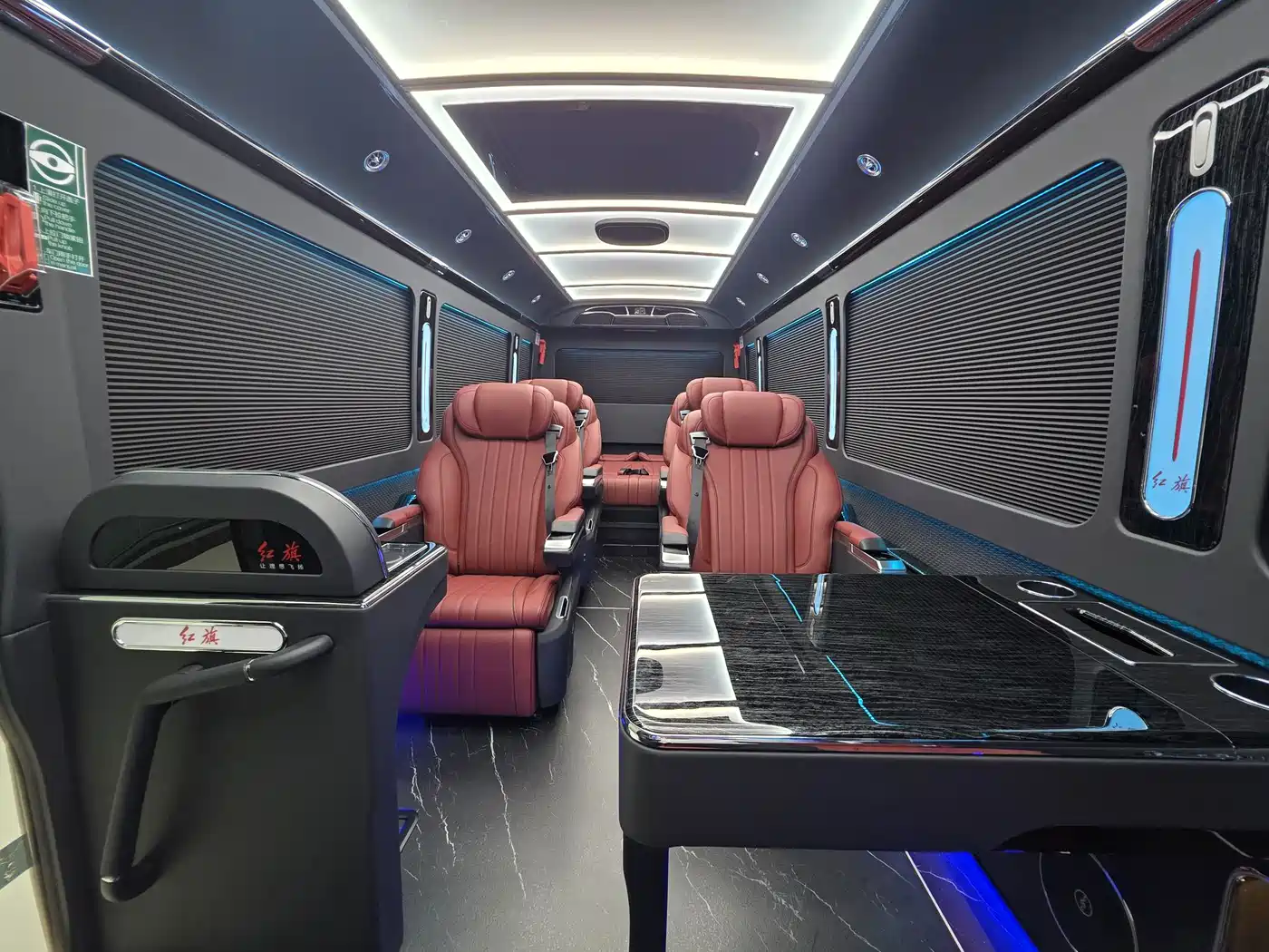 Hongqi Guoyue 2024 3.0T Flagship Edition 17-seater фото 5