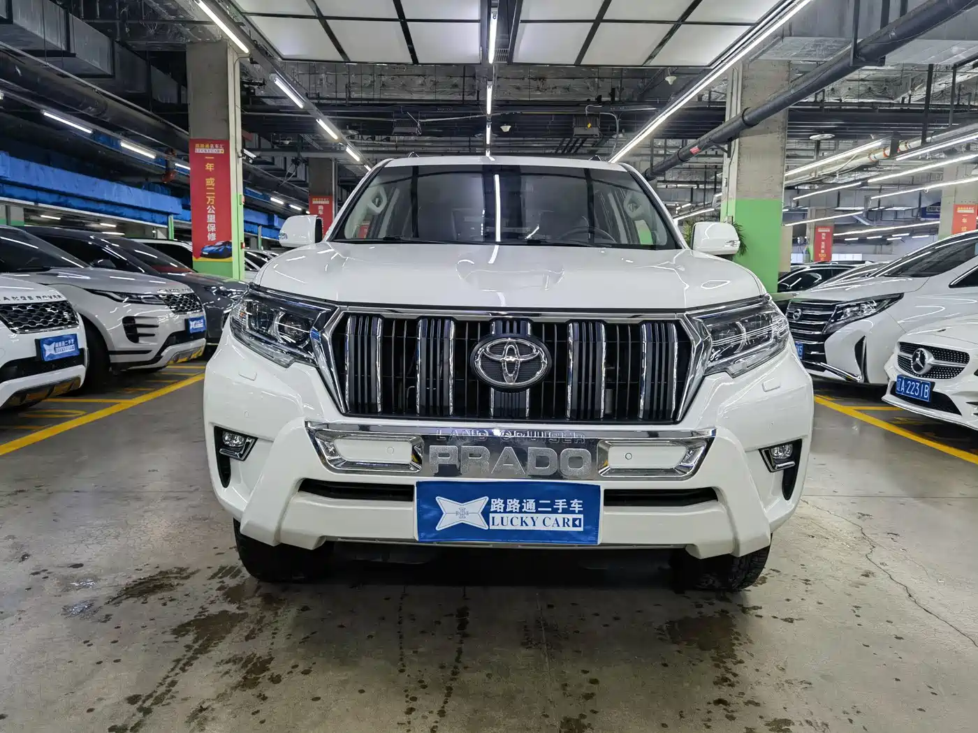 Toyota Prado 2018 3.5L Automatic TX-L NAVI Rear-mounted Spare Tire фото 2