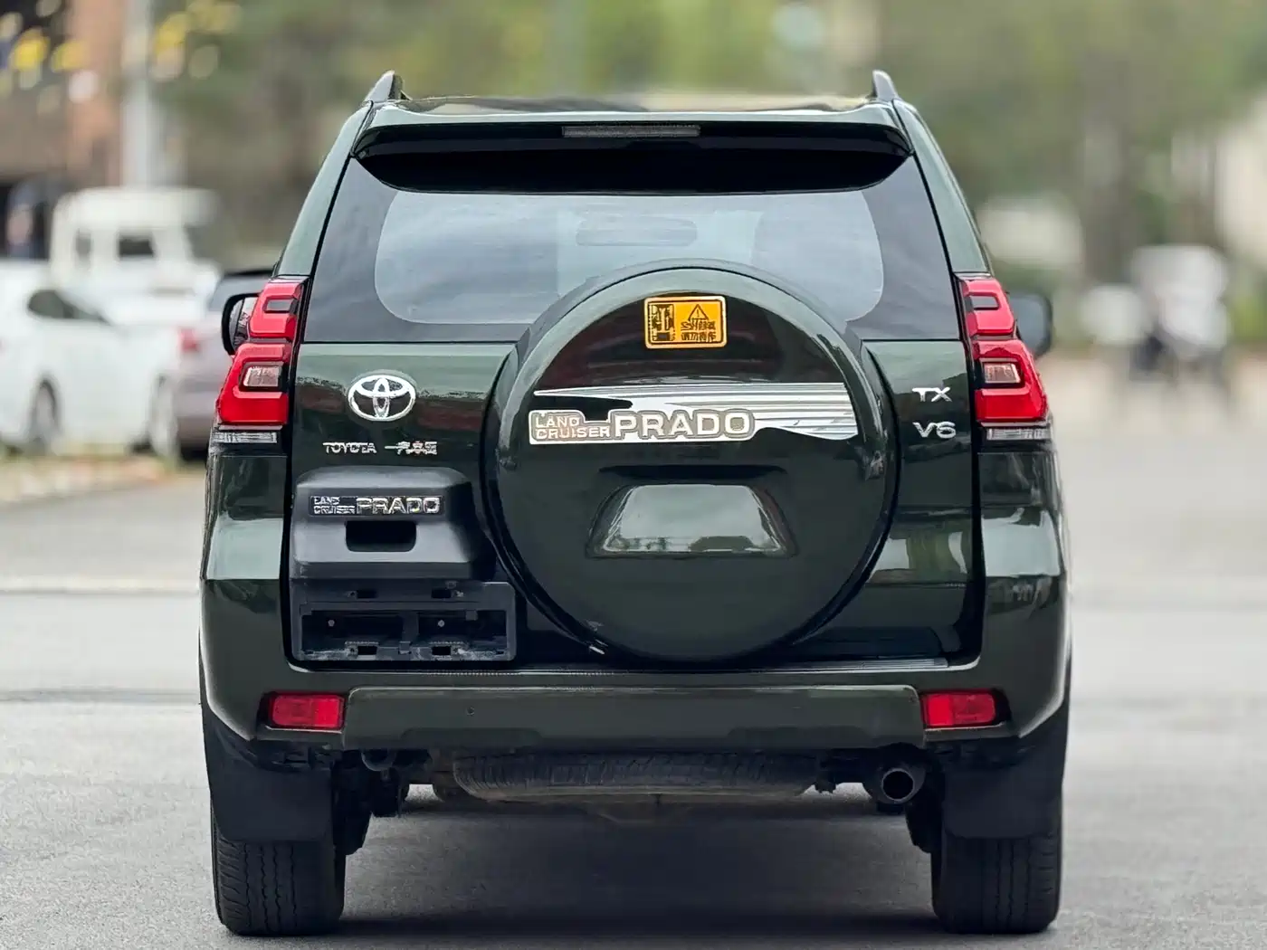 Toyota Prado 2019 3.5L Automatic TX-L Zunxiang Edition with Rear-mounted Spare Tire фото 4
