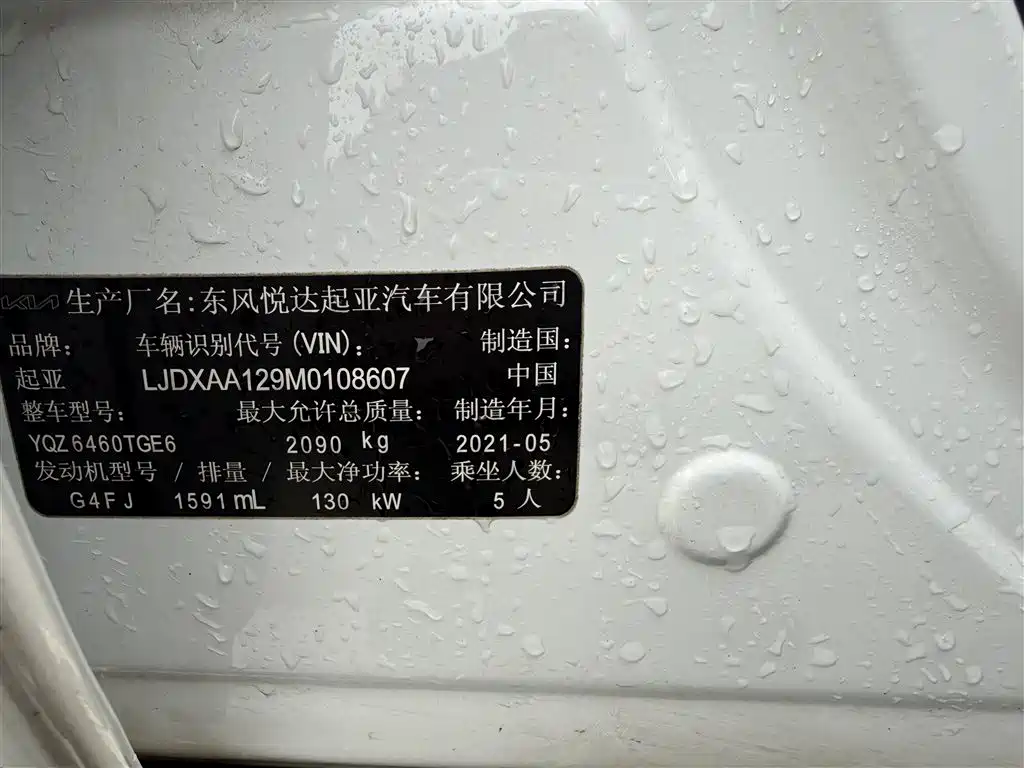 Kia KX5 2021 2021 1.6T Automatic 2WD Luxury Version