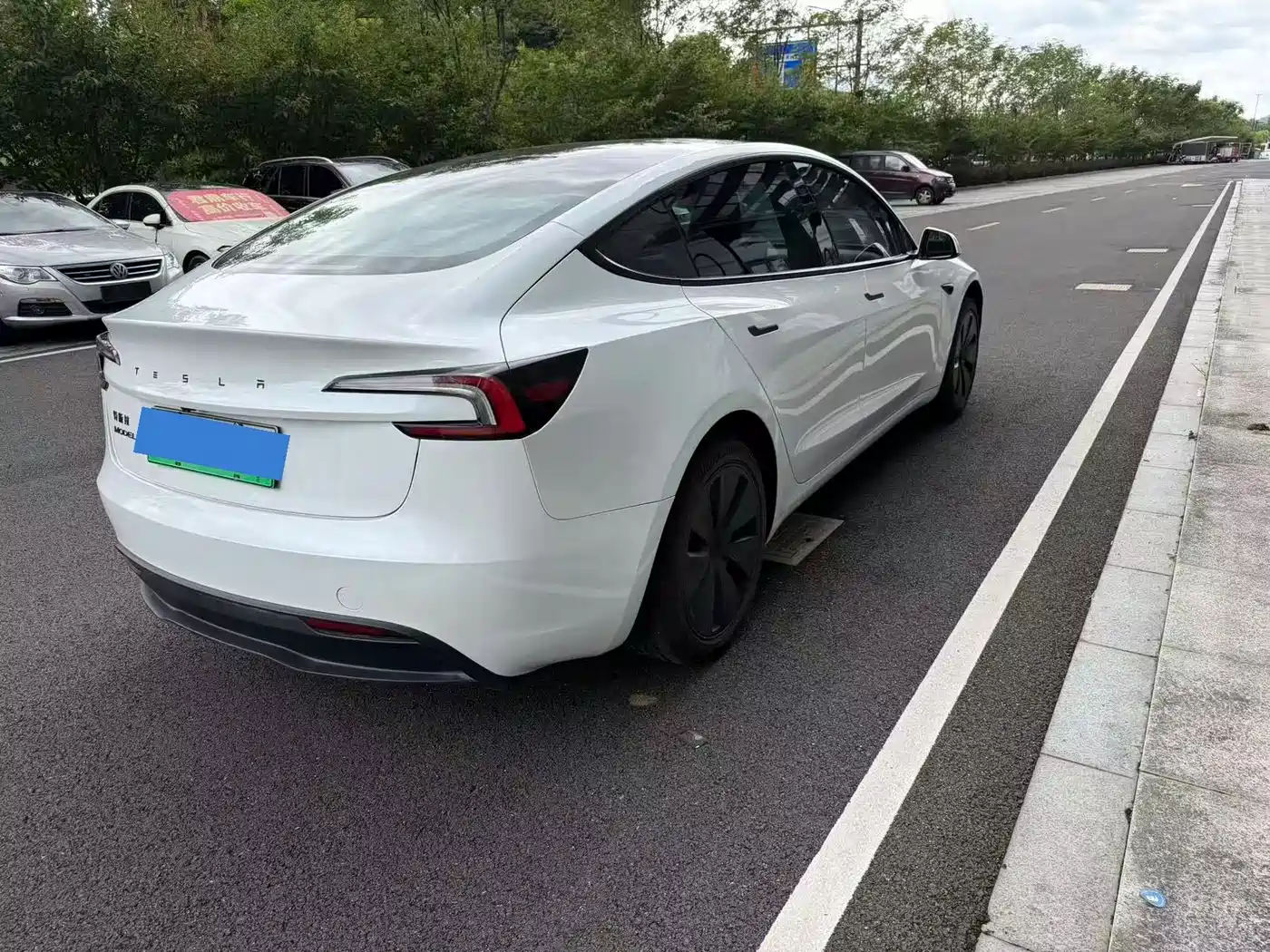 Tesla Model 3 2026 2025 Model Year Facelift Long Range Rear-Wheel Drive