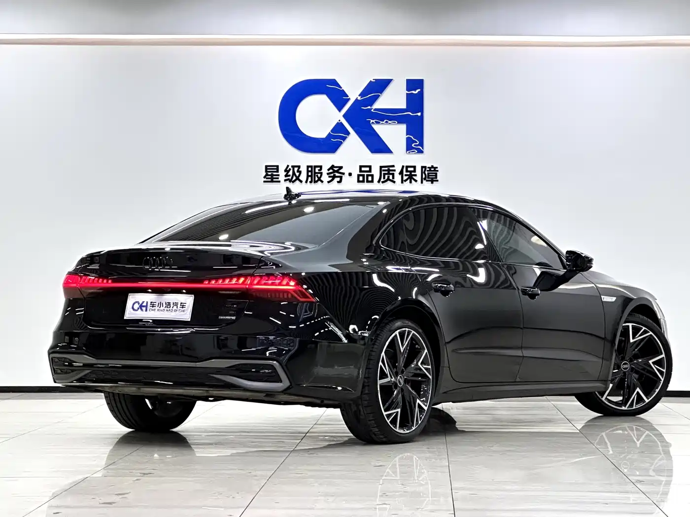 Audi A7L 2025 2025 Model Year 45 TFSI quattro Black Knight Edition