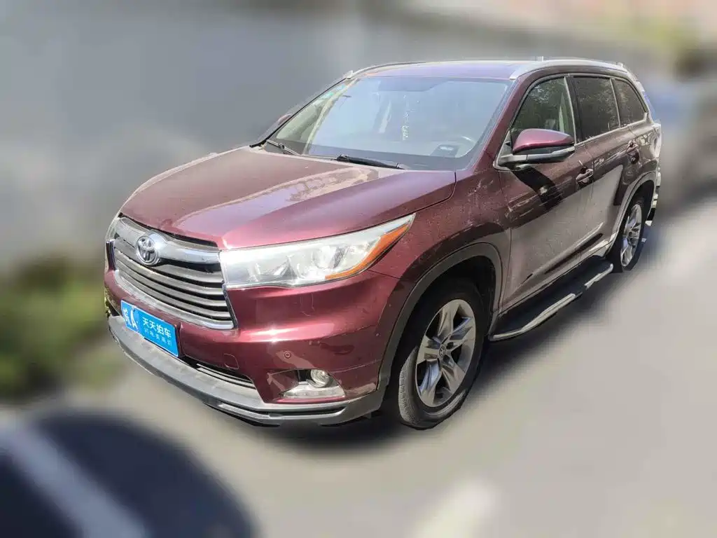 Toyota Highlander 2015 — пригон из Китая