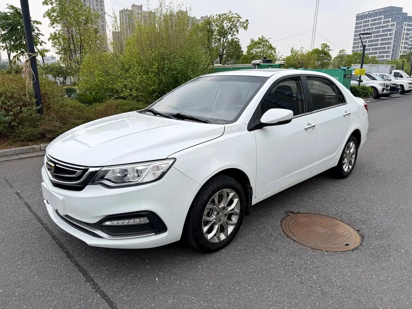 Geely Vision 2018 — пригон из Китая