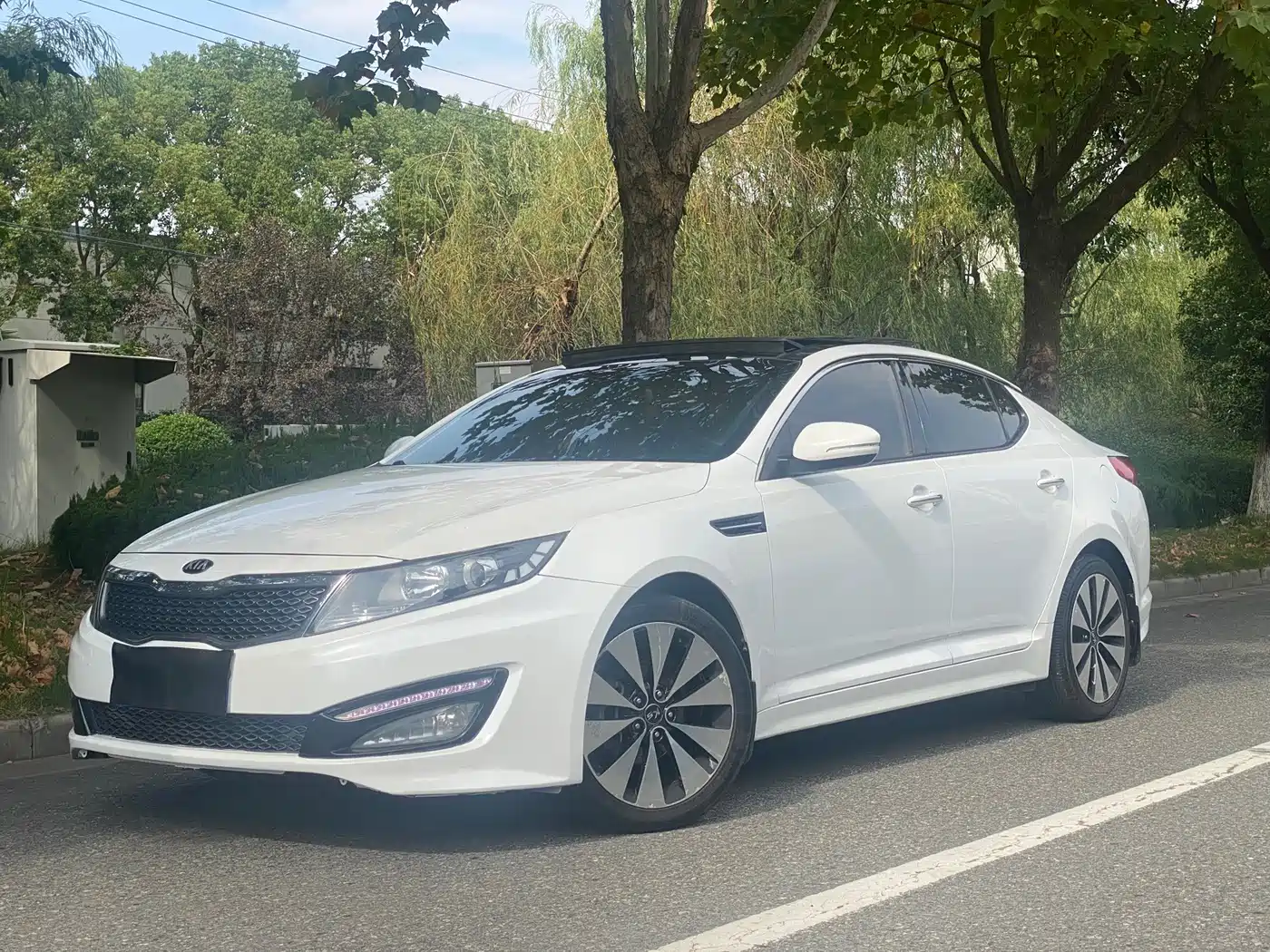 Kia K5 2012 — пригон из Китая