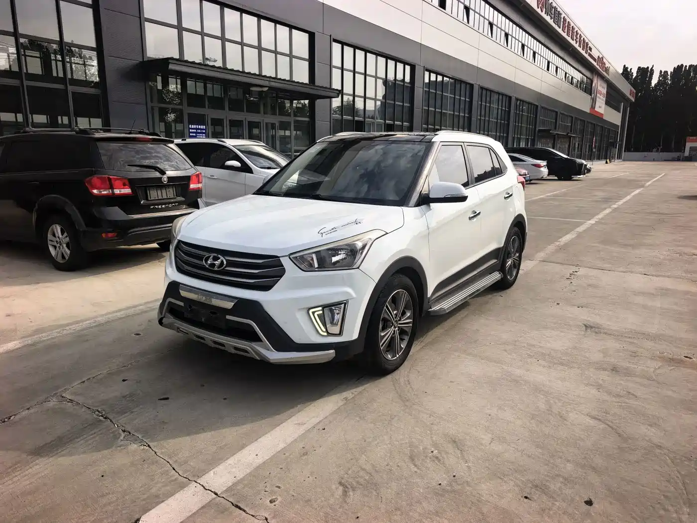 Hyundai Beijing Hyundai ix25 2015 — пригон из Китая