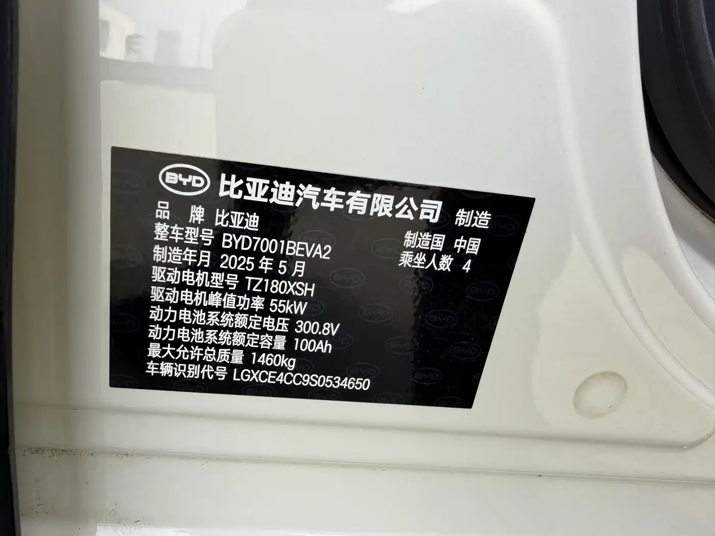 BYD Seagull 2025 Smart Drive Edition 305km Freedom Version фото 4