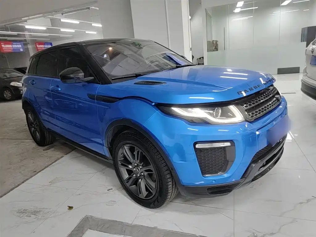 Land Rover Range Rover Evoque 2018 240PS Moraine Lake Blue Limited Edition фото 4