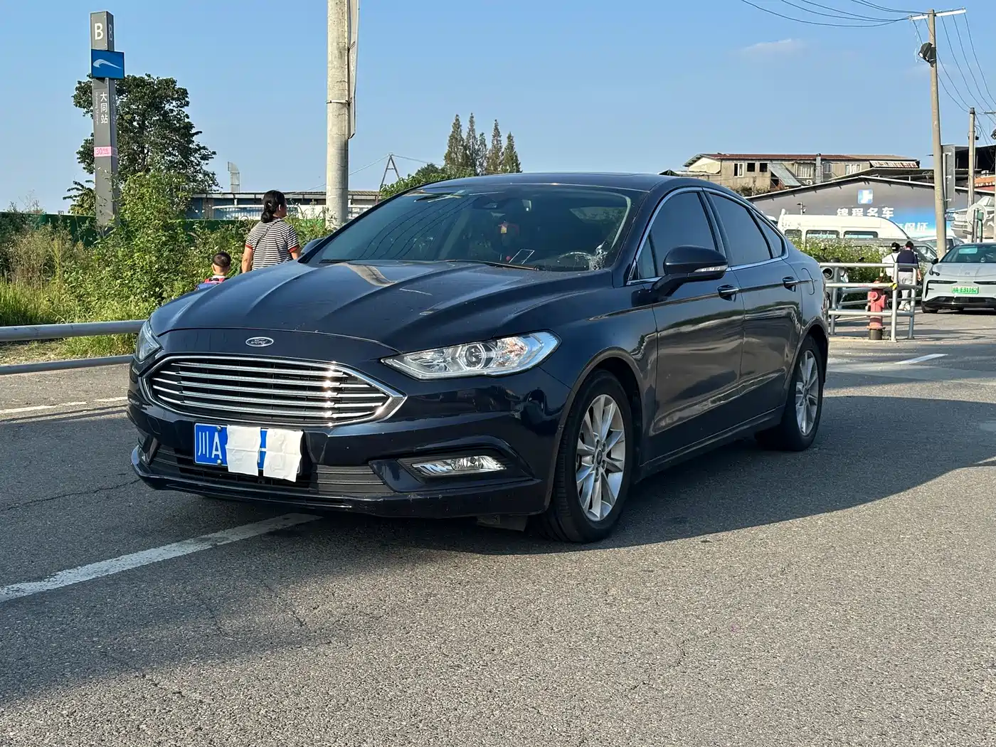Ford Mondeo 2017 — пригон из Китая