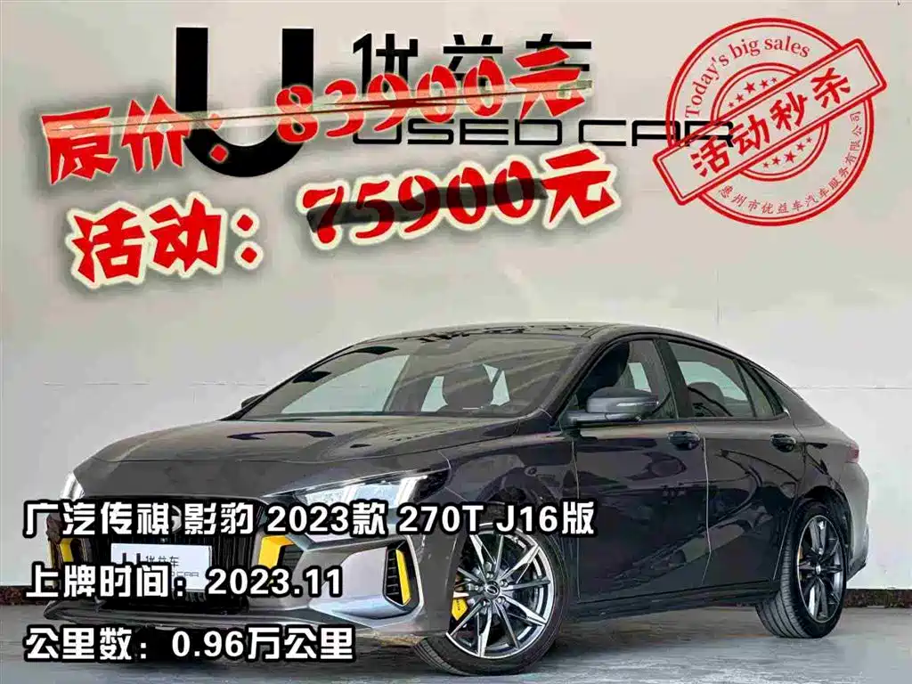 GAC Trumpchi Trumpchi Emkoo 2023 270T DCT J16 Edition