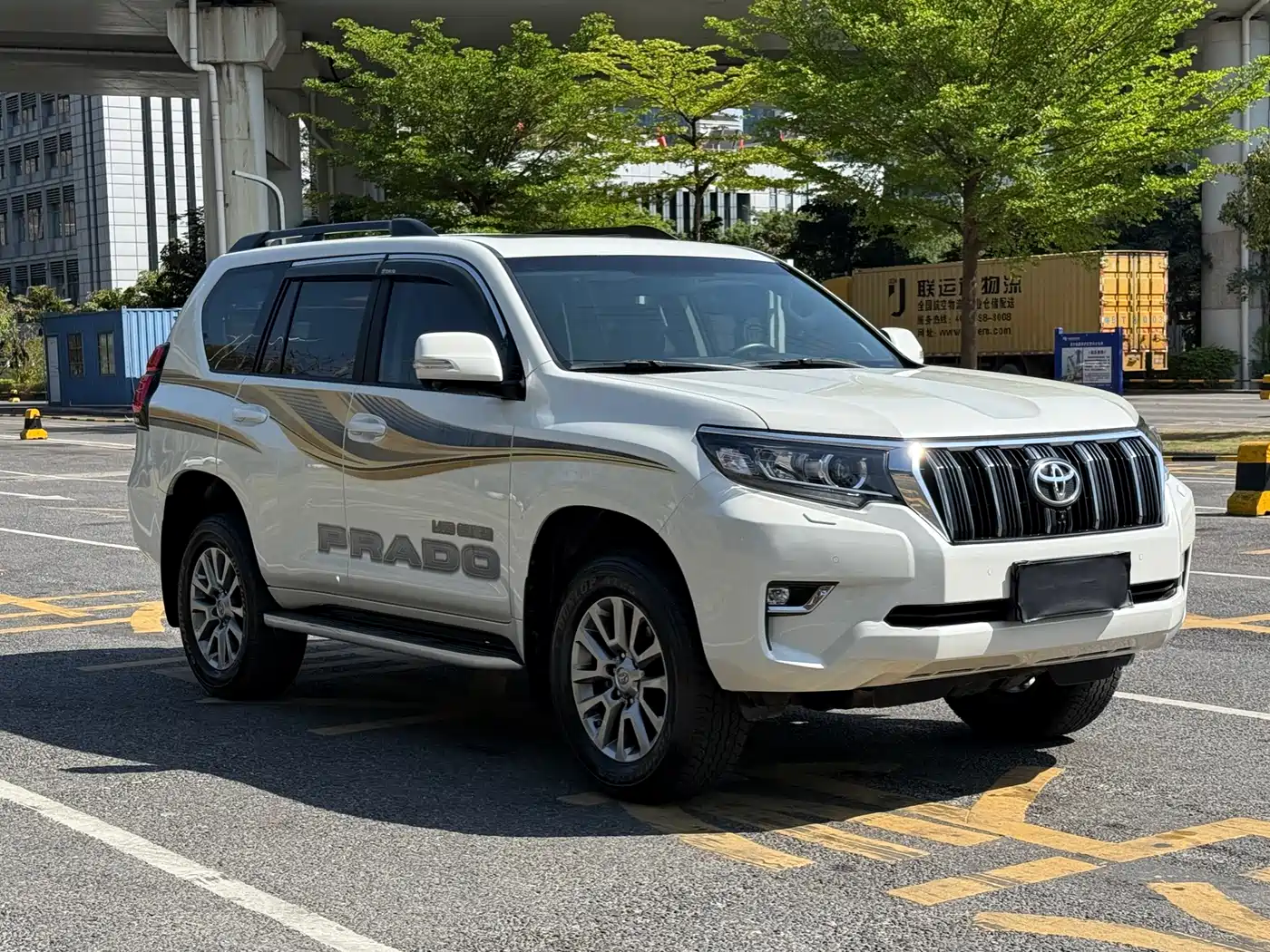 Toyota Prado 2018 3.5L Automatic TX-L NAVI Rear-mounted Spare Tire фото 2