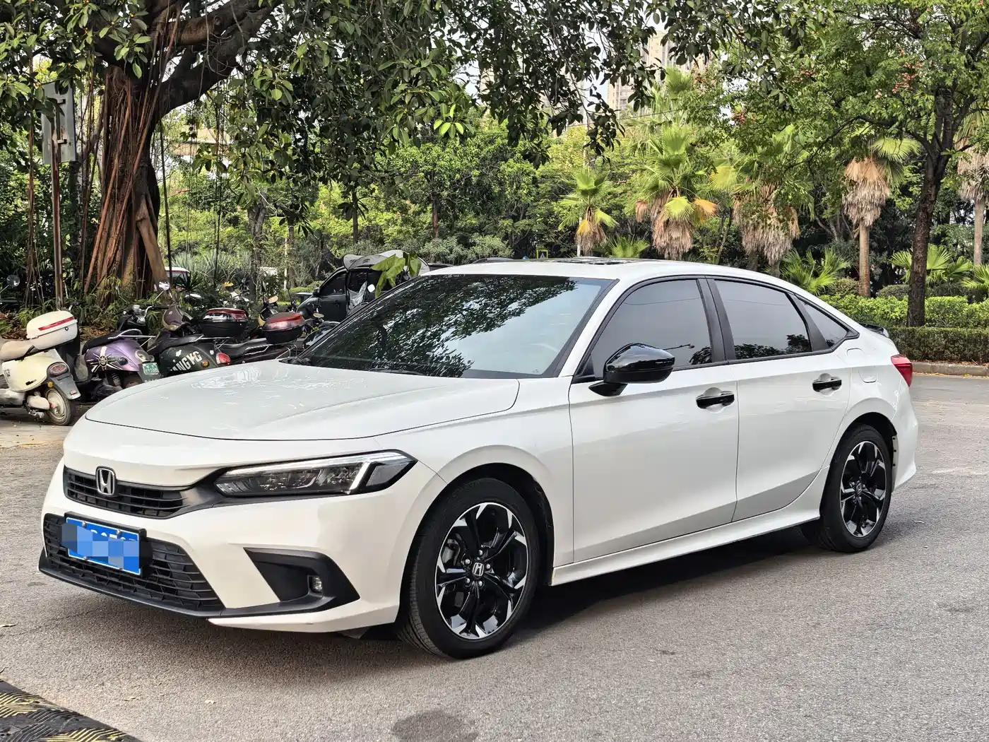 Honda Civic 2022 — пригон из Китая