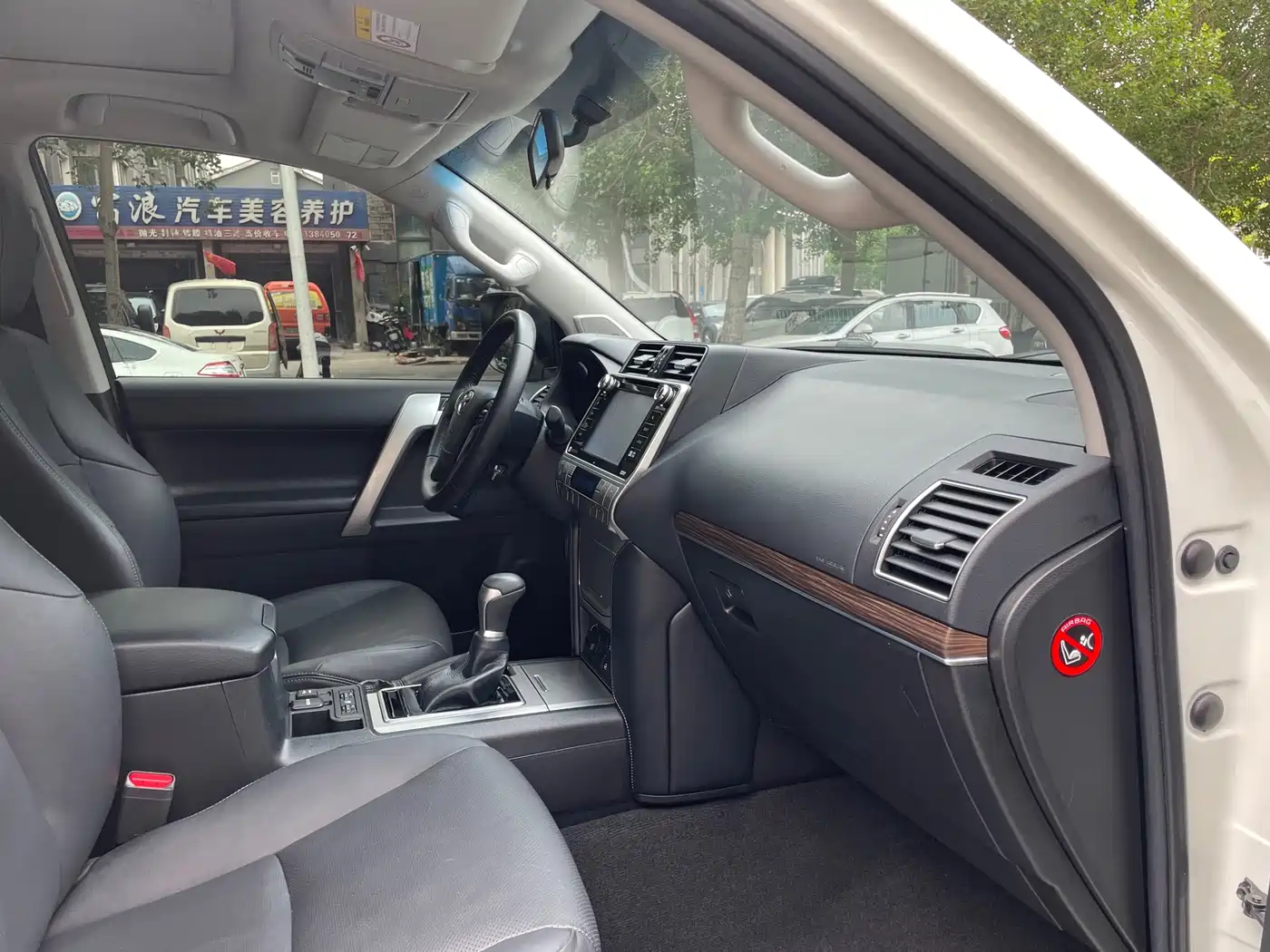 Toyota Prado 2018 3.5L Automatic TX-L NAVI Rear-mounted Spare Tire фото 8