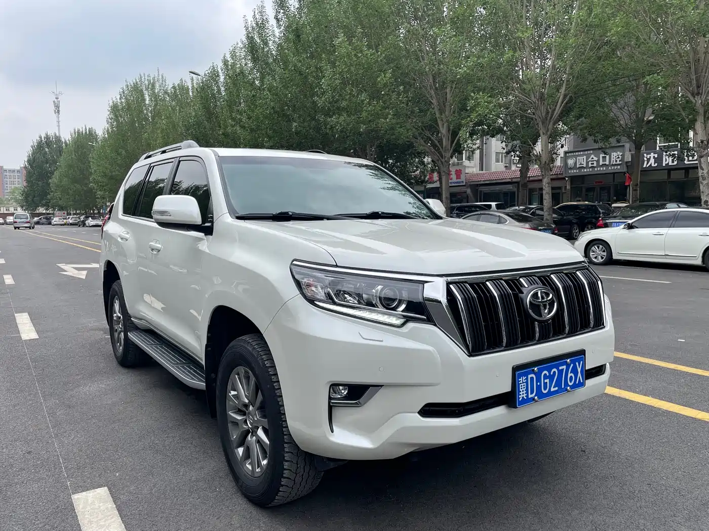 Toyota Prado 2018 3.5L Automatic TX-L NAVI Rear-mounted Spare Tire фото 4