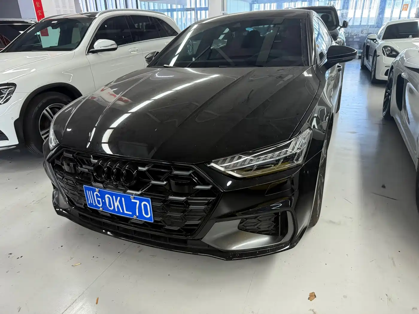 Audi A7L 2025 2025 Model Year 45 TFSI quattro Black Knight Edition