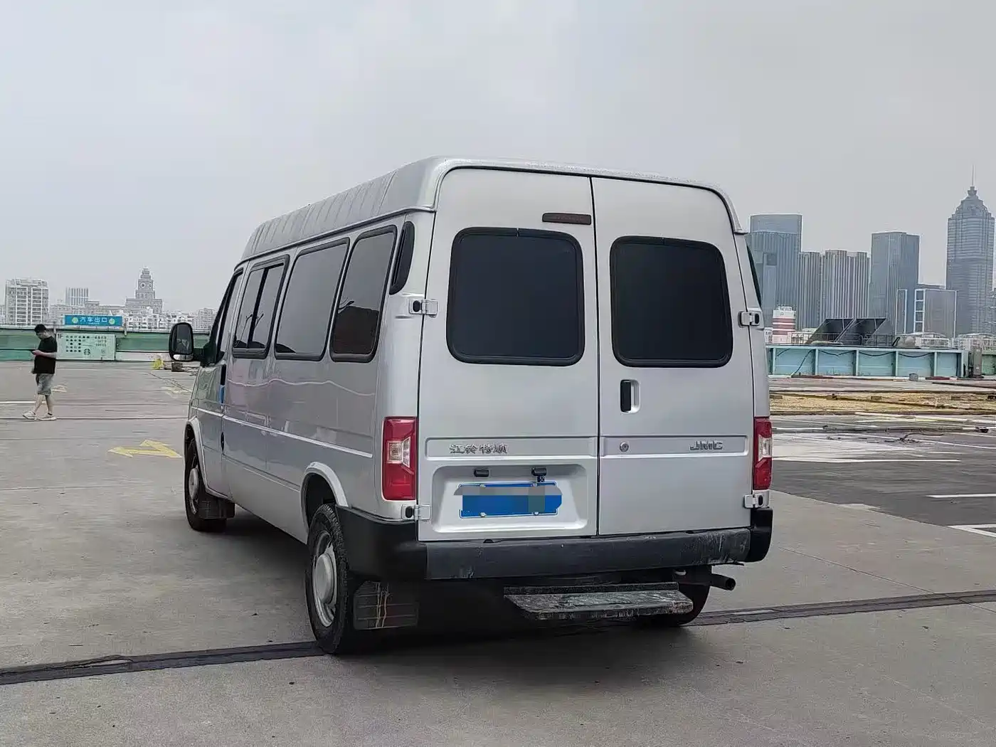 Jiangling Tesun 2022 2019 2.8T Commercial Long Wheelbase Medium Roof 6-Seater Single Rear Tire China VI JX493