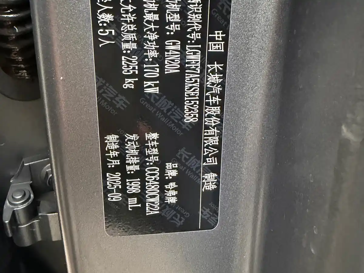 Haval Menglong 2025 2025 2.0T 4WD Ultra