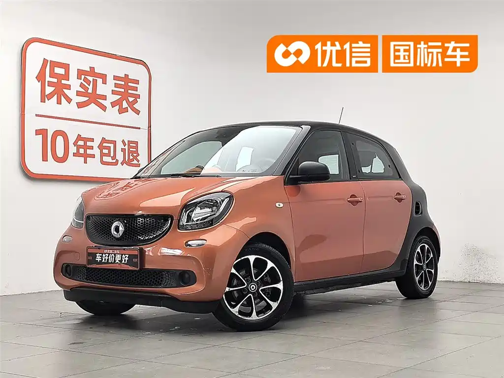 smart forfour 2016 1.0L 52kW Passion Edition