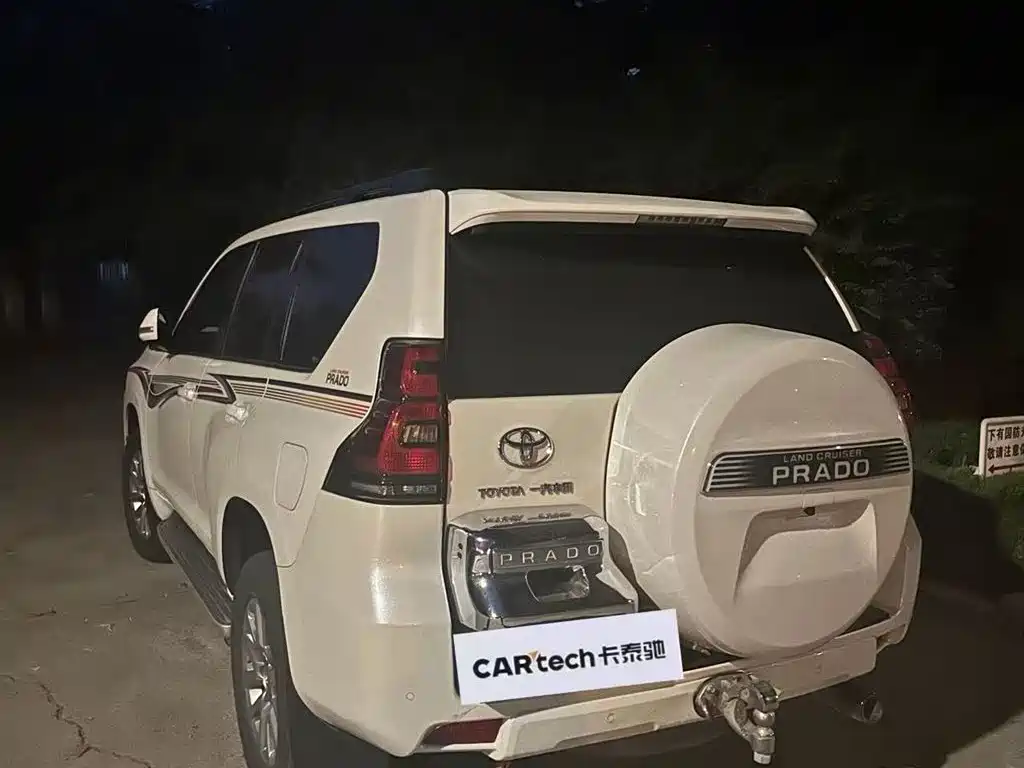 Toyota Prado 2018 3.5L Automatic VX NAVI Rear-mounted Spare Tire фото 3
