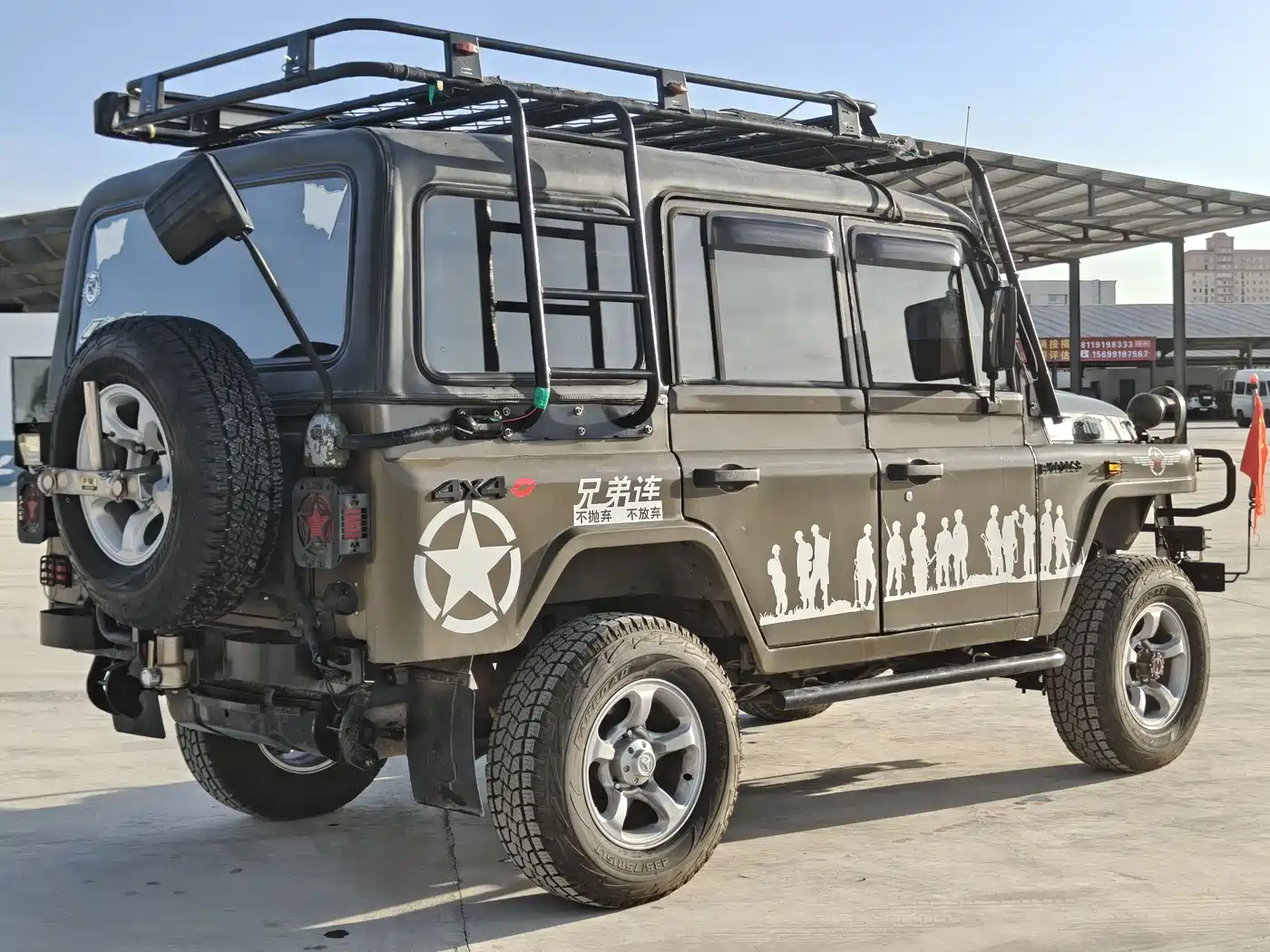 BAW (Beijing Automobile Works) 212 Classic 2020 2019 1.5T Square Door China VI