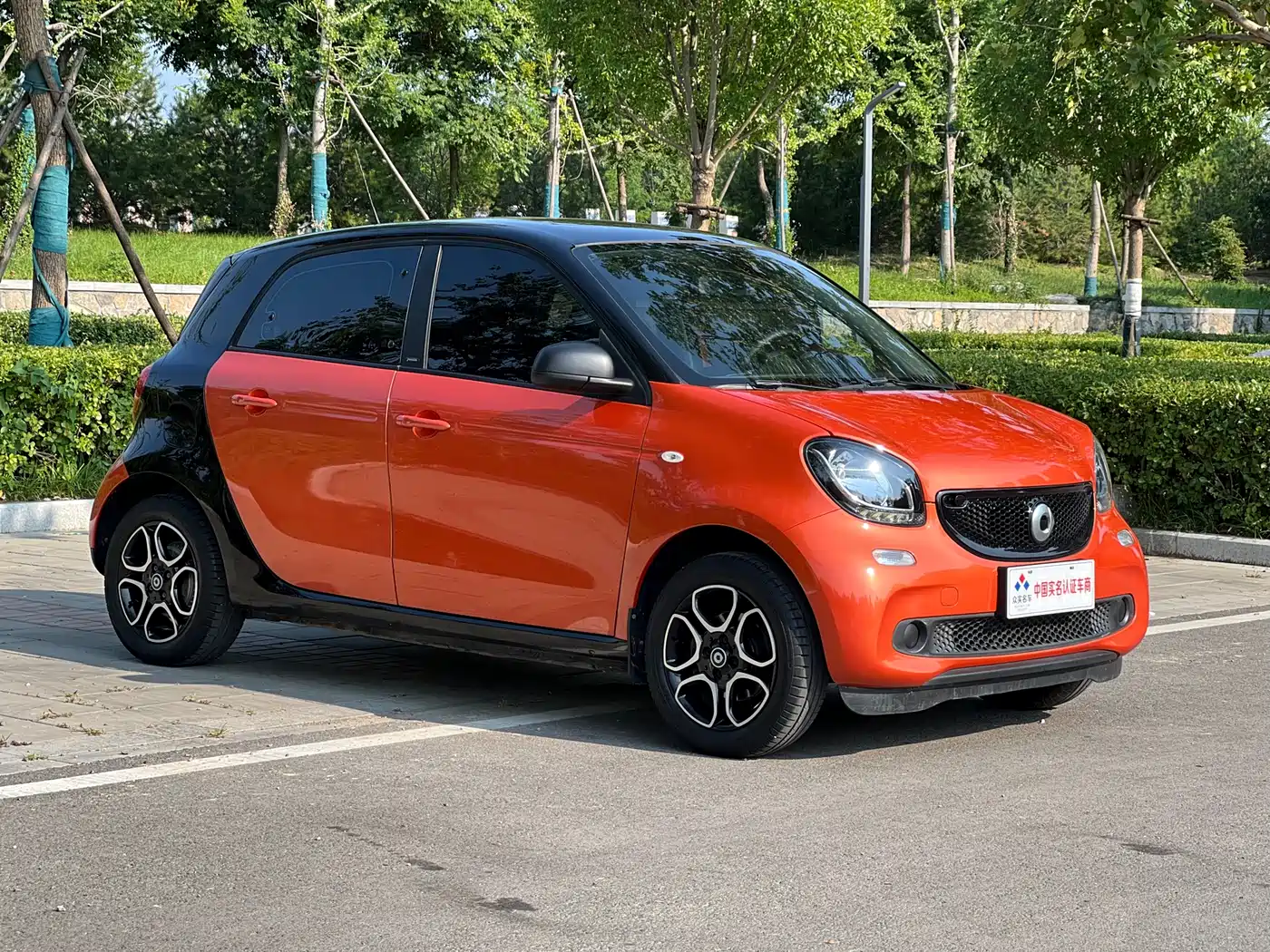 smart forfour 2019 2018 1.0L 52kW Passion Edition