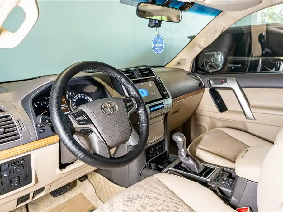 Toyota Prado 2018 3.5L Automatic TX-L NAVI Rear-mounted Spare Tire фото 6