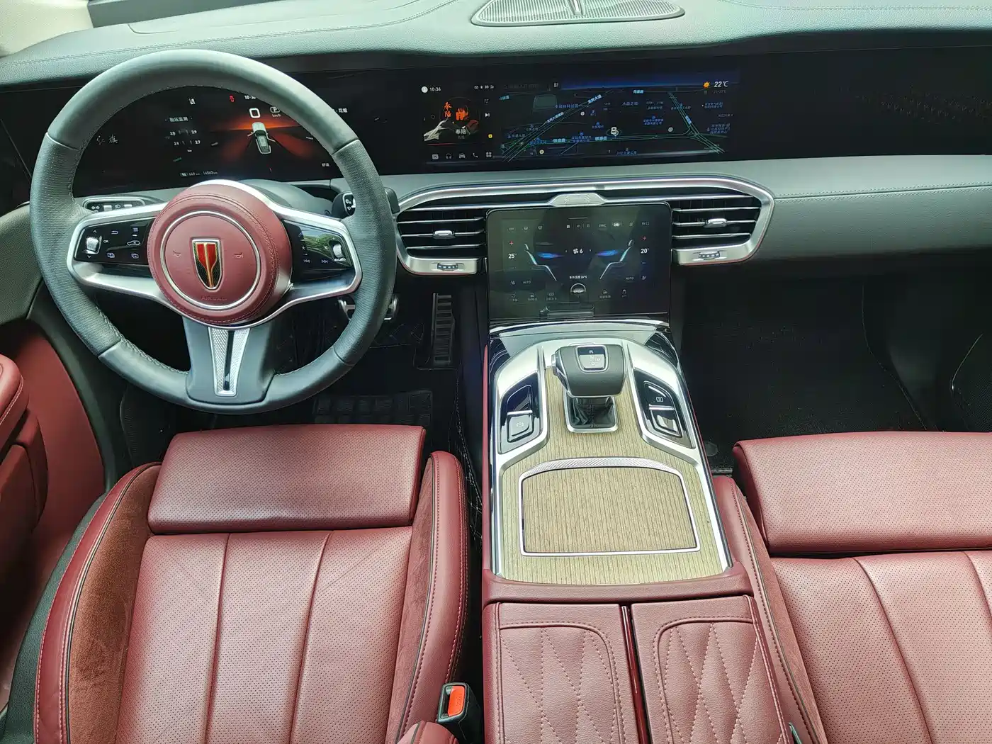 Hongqi E-HS9 2022 690km Qi Xiang Edition (6-seater) фото 27